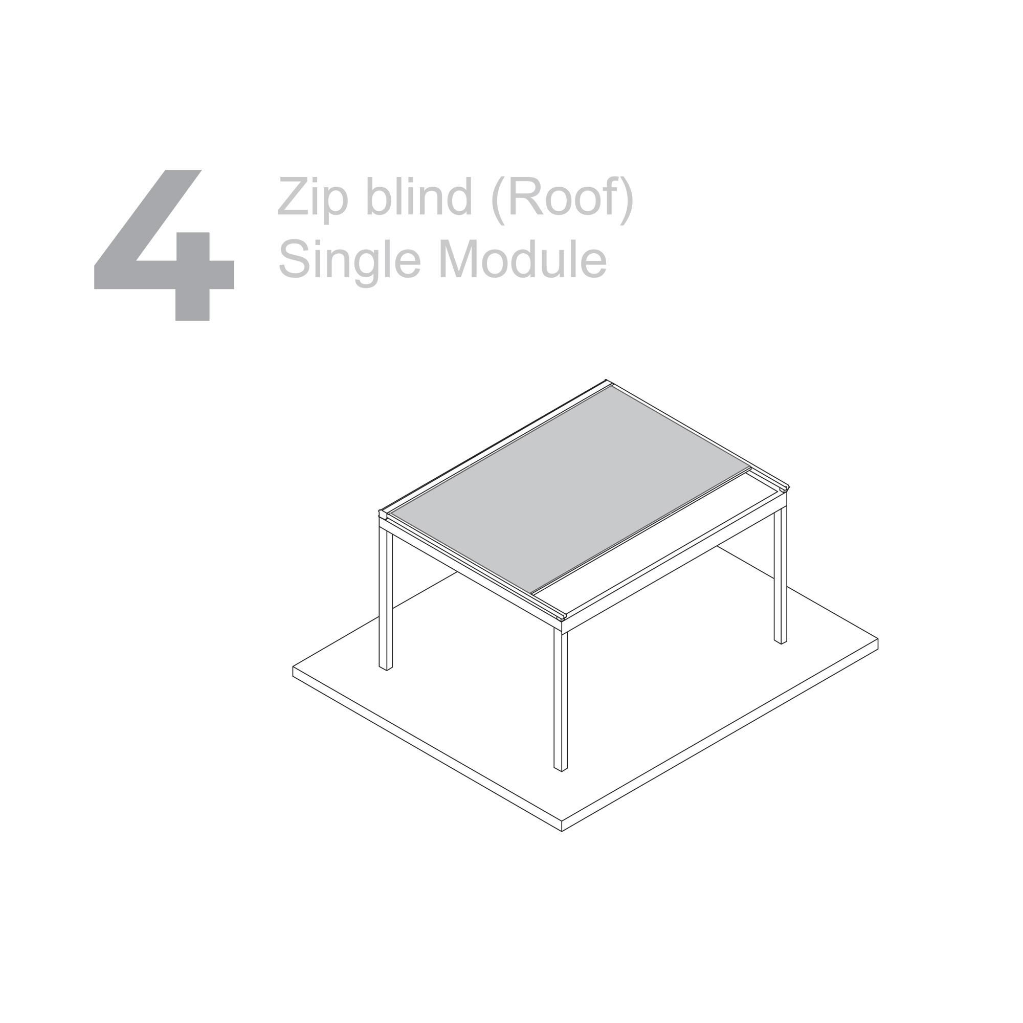 Zip Blind Configuration 4